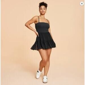Blogilates Black Ballerina Skort Dress Size XS New With Tag